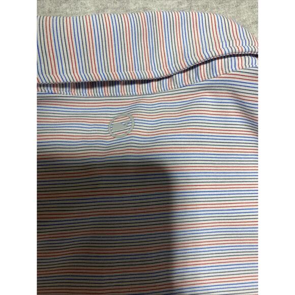 Vineyard Vines Shirt Mens Extra Large Mens Blue Red Sankaty Performance Yacht XL - Picture 6 of 9